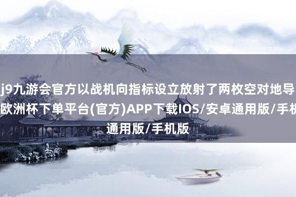 j9九游会官方以战机向指标设立放射了两枚空对地导弹-欧洲杯下单平台(官方)APP下载IOS/安卓通用版/手机版