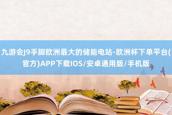 九游会J9手脚欧洲最大的储能电站-欧洲杯下单平台(官方)APP下载IOS/安卓通用版/手机版