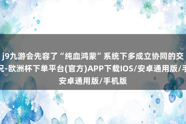 j9九游会先容了“纯血鸿蒙”系统下多成立协同的交互情况-欧洲杯下单平台(官方)APP下载IOS/安卓通用版/手机版