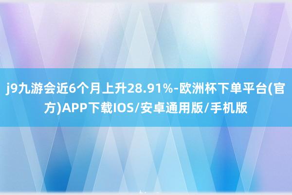 j9九游会近6个月上升28.91%-欧洲杯下单平台(官方)APP下载IOS/安卓通用版/手机版