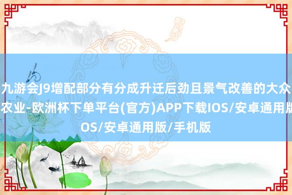 九游会J9增配部分有分成升迁后劲且景气改善的大众破钞品及农业-欧洲杯下单平台(官方)APP下载IOS/安卓通用版/手机版