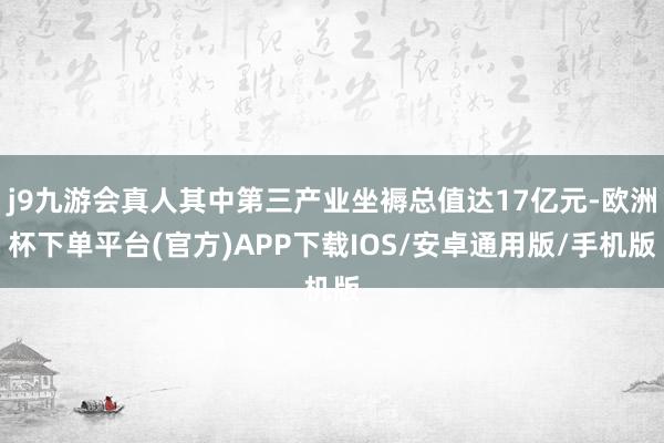 j9九游会真人其中第三产业坐褥总值达17亿元-欧洲杯下单平台(官方)APP下载IOS/安卓通用版/手机版