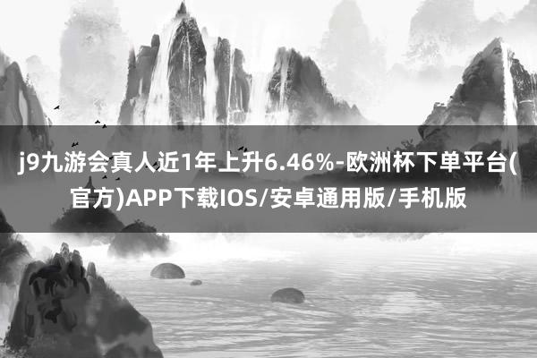 j9九游会真人近1年上升6.46%-欧洲杯下单平台(官方)APP下载IOS/安卓通用版/手机版