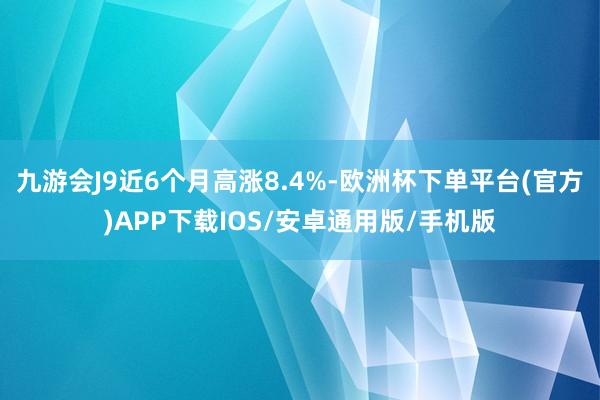 九游会J9近6个月高涨8.4%-欧洲杯下单平台(官方)APP下载IOS/安卓通用版/手机版